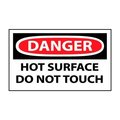 National Marker Co Machine Labels - Danger Hot Surface Do Not Touch D559AP
